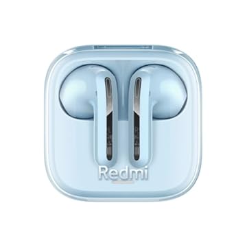 Xiaomi Redmi Buds 6 Active, Fones de Ouvido Sem Fio, Versão Global (Azul)