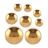 Homoyoyo Bolas de Espejo de Acero Inoxidable Reflectantes para Jardín 8 Piezas 15 CM 10 CM 76 CM y 51 CM Esferas Decorativas Huecas Pulidas para Decoración Exterior y Patio