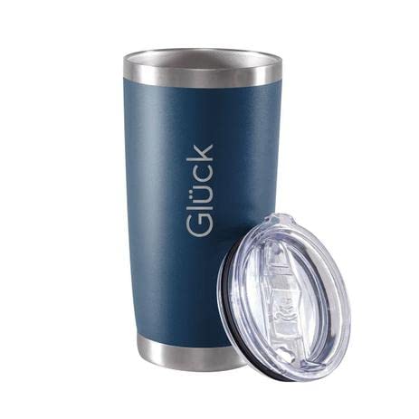 Copo Térmico Para Cerveja Com Tampa Lucky 591ml Original - Gluck (Night Blue)