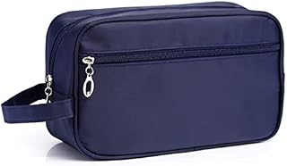 Toiletry Bag for Men, FITDON Portable Travel Wash Bag, Waterproof Shaving Bag Gym Shower Bathroom Bag Dopp Kit Make Up Bag, Blue