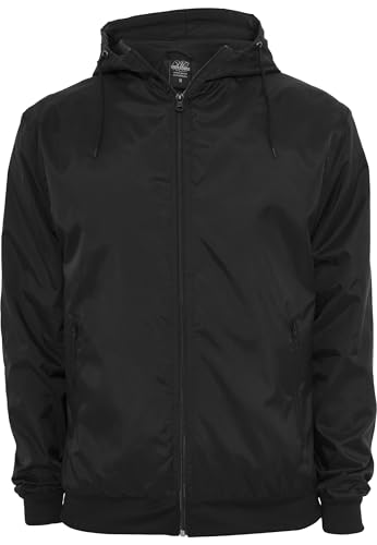 Urban Classics Herren Windbreaker Jacke,,per pack Schwarz (Schwarz 00007),XXXXX-Large