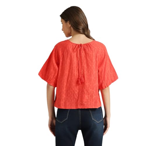 Image of Pepe Jeans Women's Cotton Floral Relaxed Fit T-Shirt
