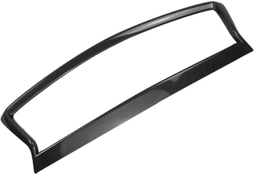 Aileron arrière de voiture et grille antibrouillard carbone pour Q50 14-17