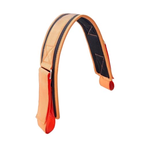 LeeQinersw Cinturón para Ejercicios de Resistencia con Mancuernas y Pesas Rusas, Naranja