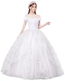 abito sposa principessa diana 💖【Caratteristiche】: Abiti per Quinceañeras con motivi floreali, abiti da ballo voluminosi, abiti in tulle per Quinceañeras, abiti per Sweet 15 e 16, abiti da ballo di fine anno in taglie forti, abiti da sera senza spalline, eleganti abiti da principessa.