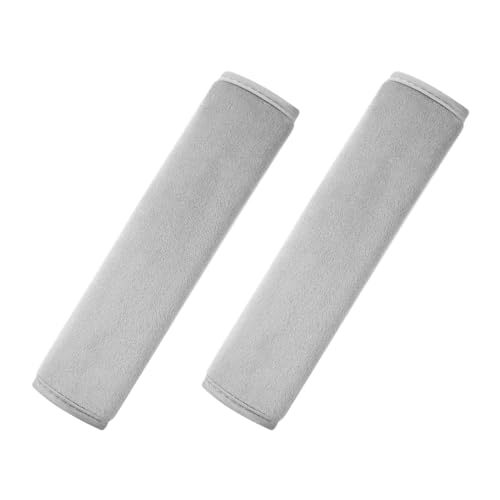 yuntop 2 cuscinetti per cinture di sicurezza per auto, morbidi, imbottiture per cinture di sicurezza, comode per guida, compatibili con la maggior parte delle auto, aiutano a proteggere collo e spalle