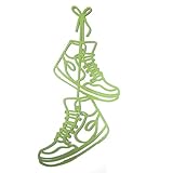 FZFQWRSH Metal Sneaker Wall Sculpture Art - Modern Boys & Teens Room Decor for Bedrooms, Unique Graduation Gift for Sneaker Lovers, Durable Home Décor Accent with Sports Theme
