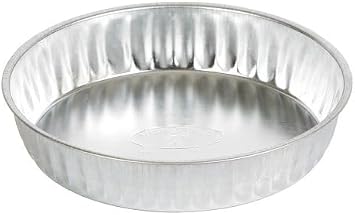 Little Giant 1 Gallon Galvanized Pan | Steel Feeding Pan for Livestock