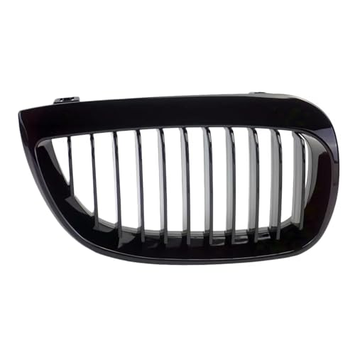 Parrillas delanteras de radiador para Serie 1 E87 E81 2003-2007, rejilla deportiva negra 2