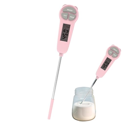 Gasa De Temperatura De La Carne Digital - Gasa De Temperatura Agua Electrónica Digital | Accesorios De Cocción De Pantalla LCD Para Hogar, Viajes, Picnic, Barbacoa