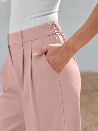 Image of LILLUSORY Womens Wide Leg Dress Work Flowy Pants Business Casual Outfits | 2026 Trousers, Dressy Slacks, High Waisted Palazzo, Professional Office Interview Clothes, Travel Wear