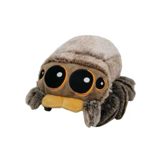 New 2025 Jumping Spider Plush 6.9 inch Cute Spider Stuffed Soft Animal Plush for Boys and Girls, Room Decoration