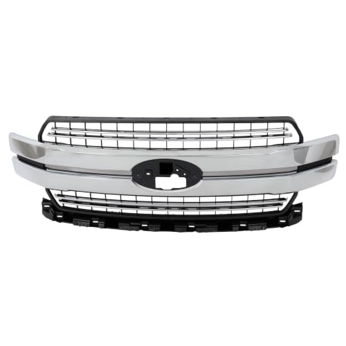 Image of Garage-Pro Grille Assembly For Ford F-150 2018-2020 Black