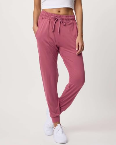 Image of 3 Pack Women's Joggers Sweatpants Lounge Pants Yoga Workout Pajama Pockets | Available In Plus Size, Stretchy, Loose, Comfy, Drawstring, Athletic, Casual, Travel, Summer, Gym, Hiking, Dance, Running