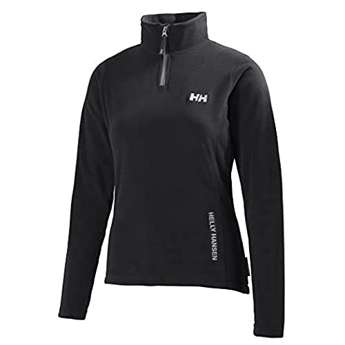 Helly Hansen Daybreaker 1/2 Zip Fleece, Mujer, Negro, M Cover