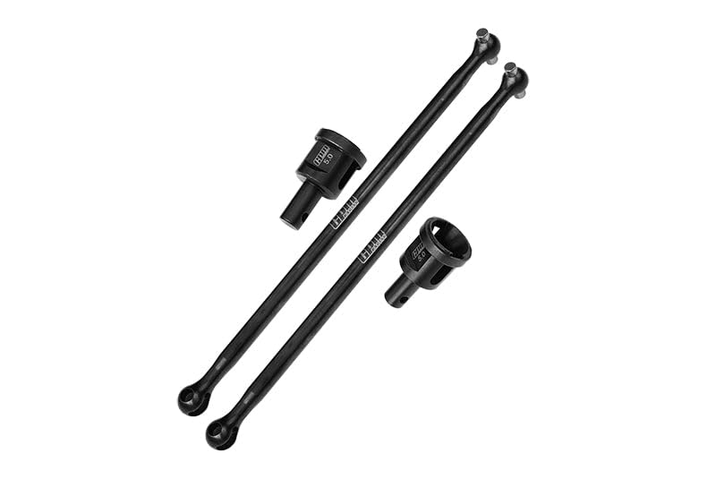 GPM RACING 4140 Medium Carbon Steel Front+Rear Universal Dog Bone And Diff Outdrive For Arrma 1:5 KRATON 8S / KRATON EXB/KRATON 8S EXB V2 / OUTCAST 8S / OUTCAST 8S EXB V2 / OUTCAST EXB Upgrades