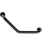 Bathroom Safety Handrail Support,Shower Grab Bar Oil Rubbed Bronze,Brushed Nickel Brass Curved Sa...