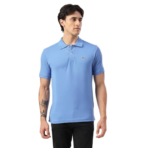 Image of Lacoste Mens Cotton Classic Fit Short Sleeve L.12.12 Original Polo Shirt