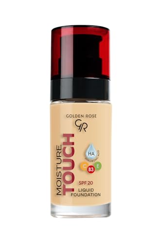 Moisture Touch Foundation No: 108, Hyaluronik Asitli Nemlendirici Fondöten Spf 20-30 ml