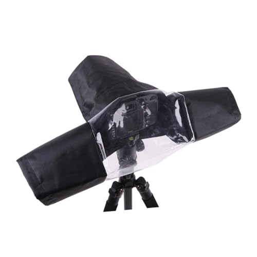 Funda para cámara protección lluvia con ventana transparente y cordón