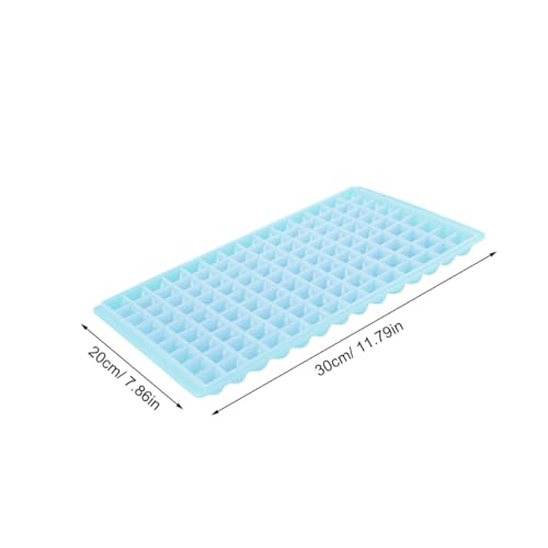 Molde de silicona para cubitos de hielo 96 celdas miniatura 2