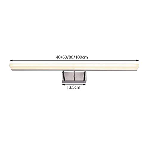 Lampe maquillage LED bain pour une ambiance chaleureuse 80cm