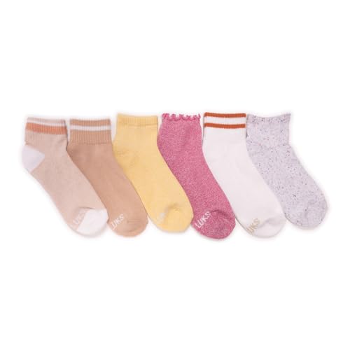 Image of MUK LUKS Women's 6 Pack Dream Mini Crew Sock