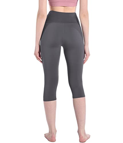Ipletix Capri Leggings For Women, High Waisted Capri Leggings Non See Through Workout Yoga Pants #TOP5