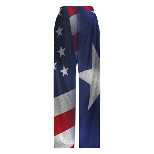 Usa And Puerto Rico FlagsChildren's Casual Pajamas110CM4