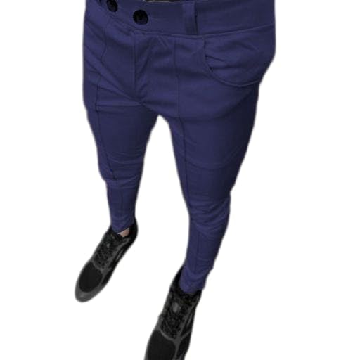 Trousers for Men | Regular Fit Full Length Pants with Comfortable Fabric-image-24