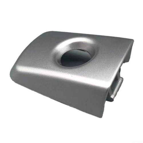 wenyouya Tapa de manija de puerta delantera compatible con Nissan para Qashqai 2008-2015, pieza de repuesto exterior plateada 80647-JE20A