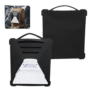 Starlink Mini Beschermhoes, Siliconen Starlink Mini Beschermhoes, Starlink Hagelbeschermer met Volledige Dekking, Satellite Mini Dish Case, Starlink Travel Monting Shell