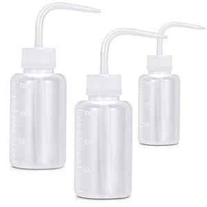 Olyee 3 Stück 150ml Labor Waschflaschen