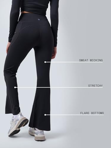 Image of CAVA Tall High-Waisted Sculpt Bootcut Leggings for Women | Stretchy Compressive Flare Pants for Workout, Yoga & Everyday Wear