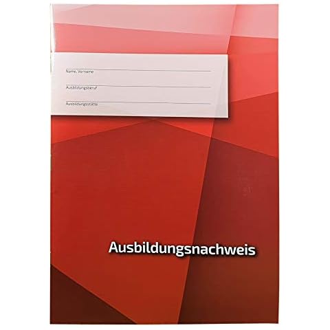 Berichtsheft Ausbildung | 52 Wochen | Montag - Sonntag | 1 Woche je Seite | A4 Cover