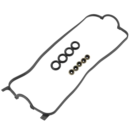 Image of Engine Valve Cover Gasket Set VS50493R - Compatible for Honda Accord 2.2L L4 1994-1997 /2.3L L4 1998-2002 for Honda Odyssey 2.3L L4 1998-1998 for Acura CL 2.2L L4 1997-1997 /2.3L L4 1998-1999