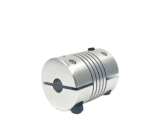 Rigid coupling,Stainless steel rigid coupling 2PCS D32L40 CNC Motor Shaft Coupler Aluminum Alloy Flexible Printer Coupling Encoder Coupling Hole(15x15)