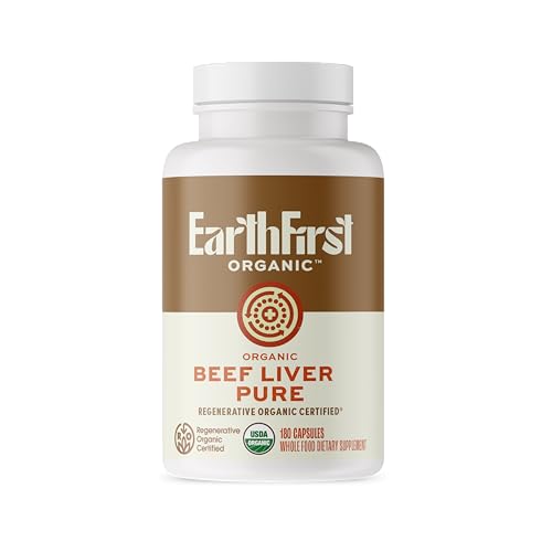 EarthFirst Organic Beef Liver Pure