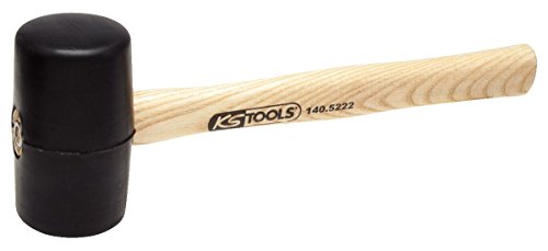 KS Tools 140.5223 - Maza de goma, peso de la cabeza 700 g