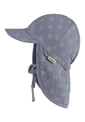 Gorro de muselina para niños con cinta y protector de cuello Sterntaler 3
