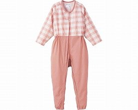 コンビネーション(フルオープン型) S ブロックグリーン 5738-TA (エンゼル) (つなぎねまき)