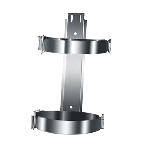 BAZEITFLOW Support Mural Extincteur en Fer Galvanisé 8 5 Pouces Fixation Multipoint Robuste pour SéCurité Incendie Maison Garage Voiture