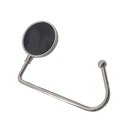 WOFASHPURET 2 Pack Bag Hooks Alloy Desktop Hangers No-Slip Base for Handbags Schoolbags Fashionable Backpack Holders Prevents Floor Stains