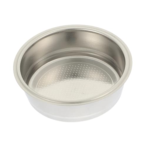 GETAJGHSD ステンレス製コーヒーフィルターバスケット 多孔メッシュ エスプレッソ用 粉末除去 高耐久プロ仕様 コーヒーメーカー交換パーツ 簡