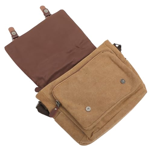 Sac bandoulière toile POPETPOP pour étudiant et homme actif