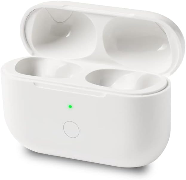 Wireless Charging Case Replacement Compatible with AirPod Pro 1 & 2nd Gen Charger Case with Sync Button Charging case only Built-in 650mA Battery, No Earbuds Include