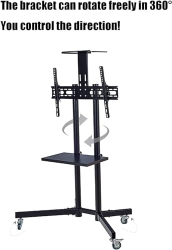 Soporte móvil universal para TV con altura ajustable miniatura 5