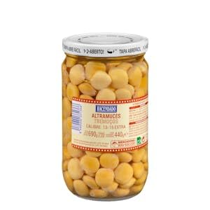 Altramuces Hacendado Tarro 690 g (440 g escurrido) Pack 2
