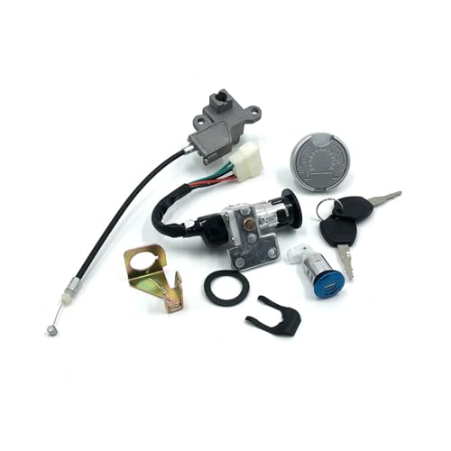 Interruptor de llave de encendido GY6 125cc 150cc 50cc QMB139 kit completo 4