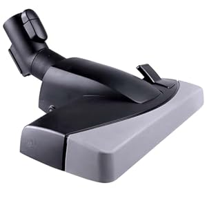 Hochwertige Bodendüse (umschaltbar) - Für alle Miele Staubsauger 7253830 (siehe Infos) kompatibel - Für Bodenstaubsauger von Miele | Düse mit Klickfunktion & Parkhalterung - Bestleistung beim Saugen